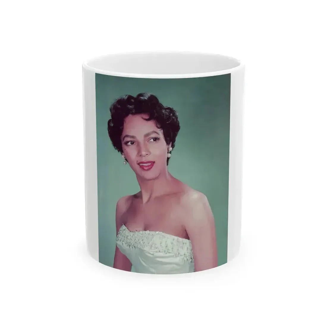 Dorothy Dandridge #11 (Vintage Female Icon) White Coffee Mug 11oz - Go Mug Yourself