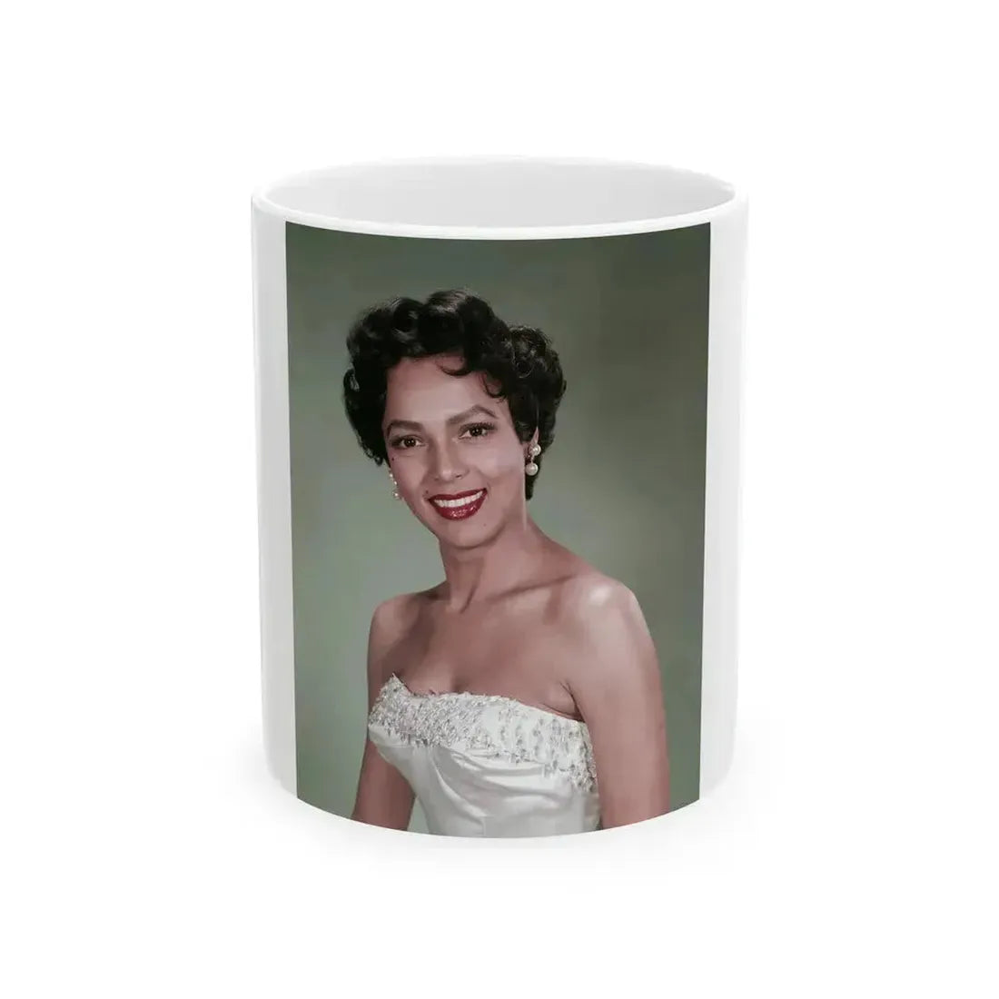 Dorothy Dandridge #16 (Vintage Female Icon) White Coffee Mug 11oz - Go Mug Yourself