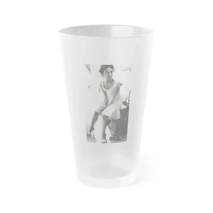Dorothy Dandridge #22 (Vintage Female Icon) Frosted Pint Glass 16oz 16oz Frosted - Go Mug Yourself
