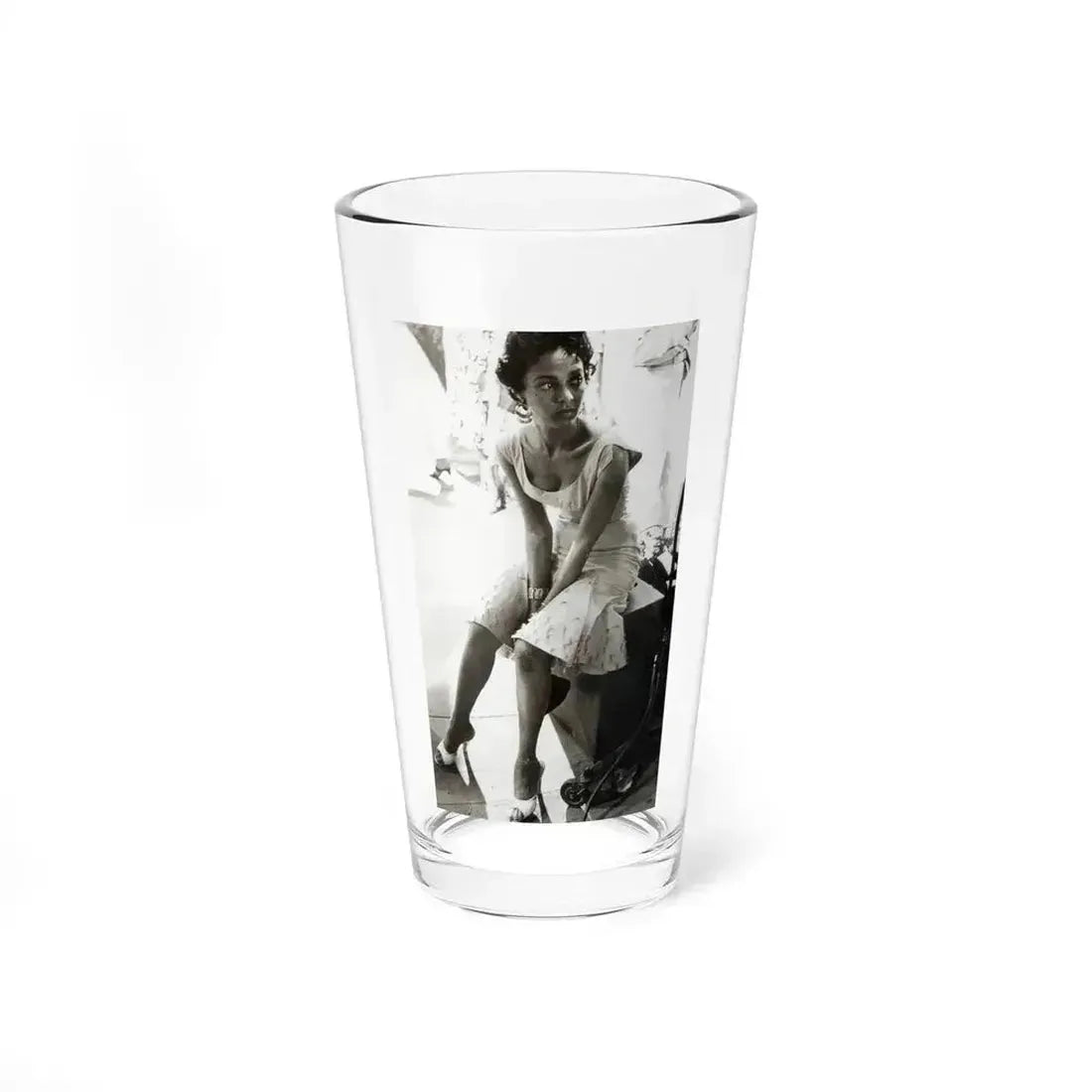 Dorothy Dandridge #22 (Vintage Female Icon) Pint Glass 16oz 16oz - Go Mug Yourself