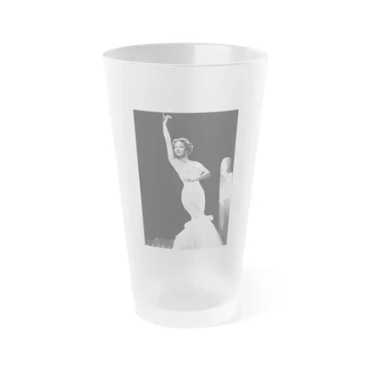 Dorothy Dandridge #23 (Vintage Female Icon) Frosted Pint Glass 16oz 16oz Frosted - Go Mug Yourself