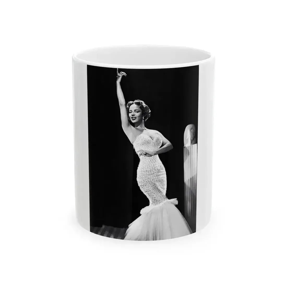 Dorothy Dandridge #23 (Vintage Female Icon) White Coffee Mug 11oz - Go Mug Yourself