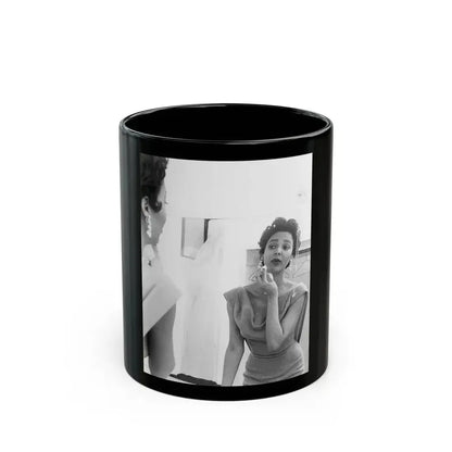 Dorothy Dandridge #24 (Vintage Female Icon) Black Coffee Mug 11oz - Go Mug Yourself