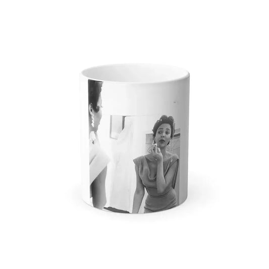 Dorothy Dandridge #24 (Vintage Female Icon) Color Changing Coffee Mug 11oz - Go Mug Yourself
