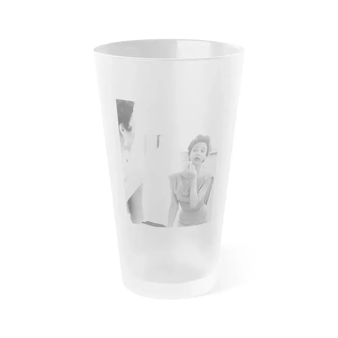 Dorothy Dandridge #24 (Vintage Female Icon) Frosted Pint Glass 16oz 16oz Frosted - Go Mug Yourself