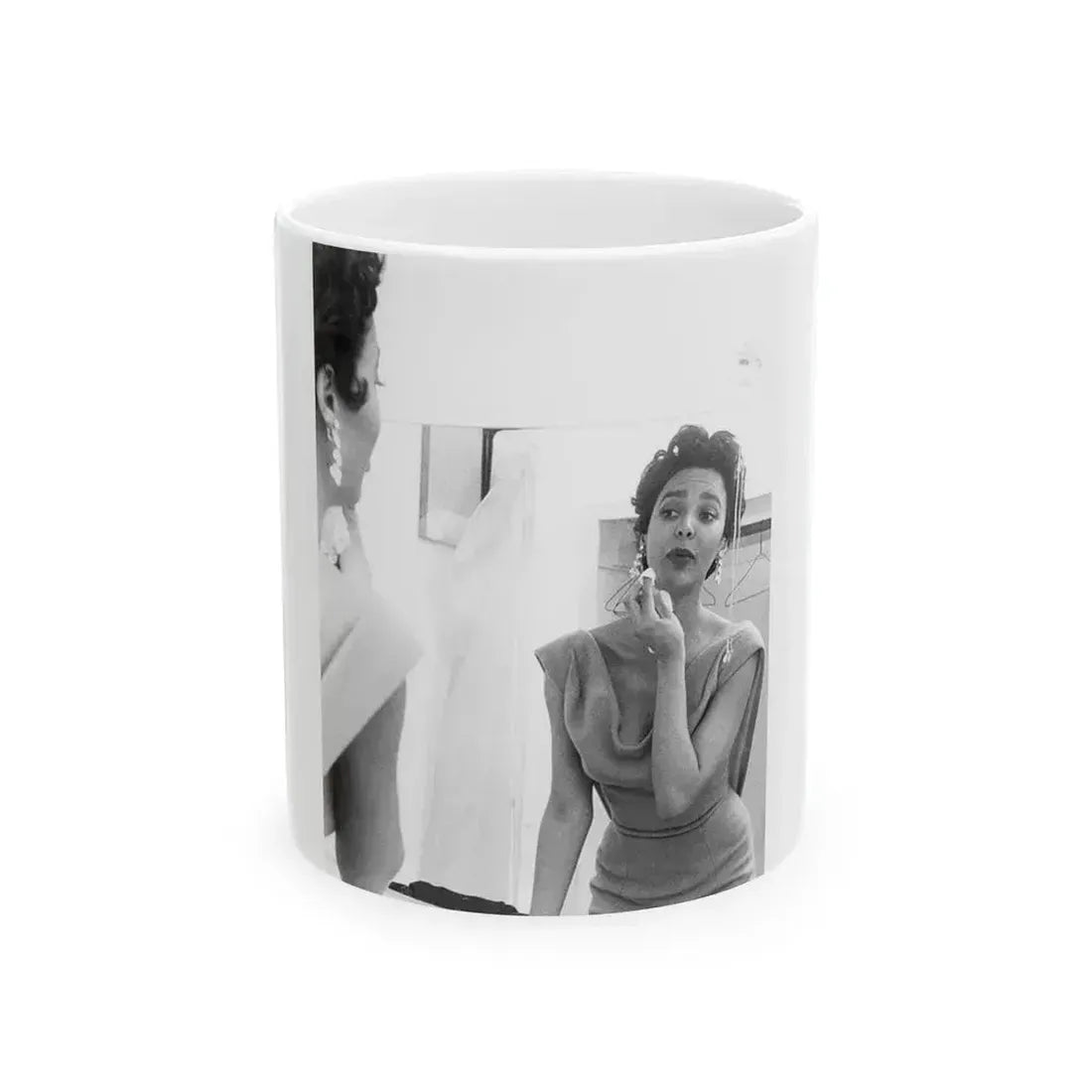 Dorothy Dandridge #24 (Vintage Female Icon) White Coffee Mug 11oz - Go Mug Yourself