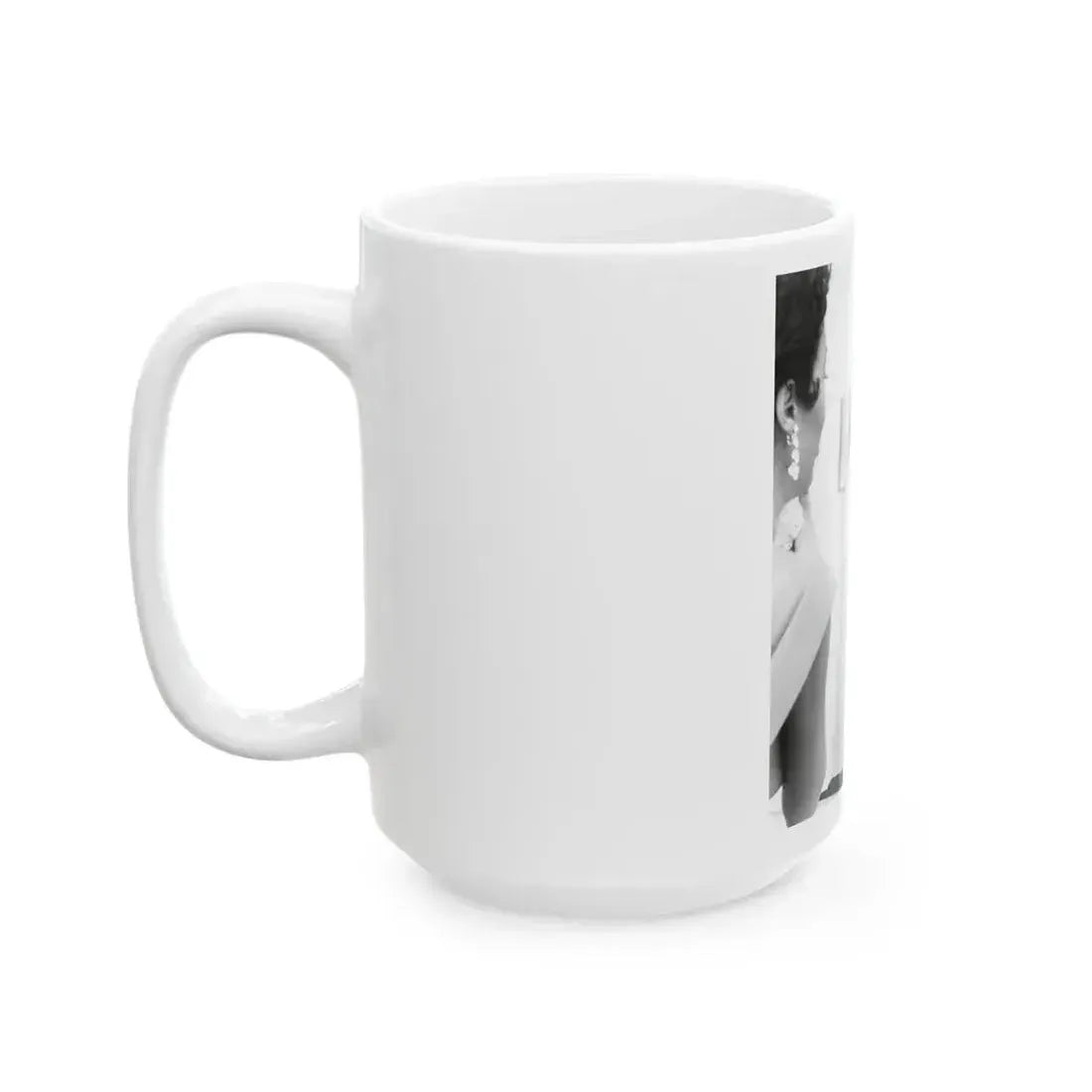 Dorothy Dandridge #24 (Vintage Female Icon) White Coffee Mug - Go Mug Yourself