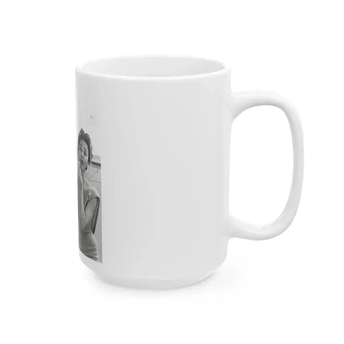 Dorothy Dandridge #24 (Vintage Female Icon) White Coffee Mug - Go Mug Yourself