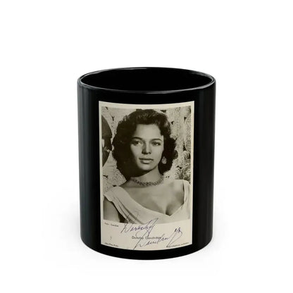 Dorothy Dandridge #52 (Vintage Female Icon) Black Coffee Mug 11oz - Go Mug Yourself