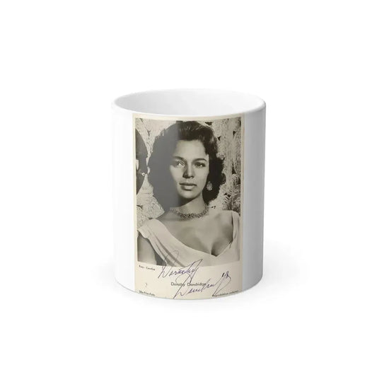 Dorothy Dandridge #52 (Vintage Female Icon) Color Changing Coffee Mug 11oz - Go Mug Yourself