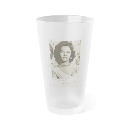 Dorothy Dandridge #52 (Vintage Female Icon) Frosted Pint Glass 16oz 16oz Frosted - Go Mug Yourself