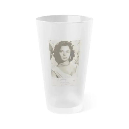 Dorothy Dandridge #52 (Vintage Female Icon) Frosted Pint Glass 16oz 16oz Frosted - Go Mug Yourself