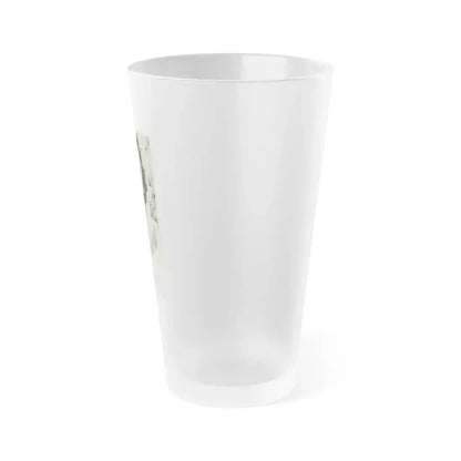 Dorothy Dandridge #52 (Vintage Female Icon) Frosted Pint Glass 16oz - Go Mug Yourself