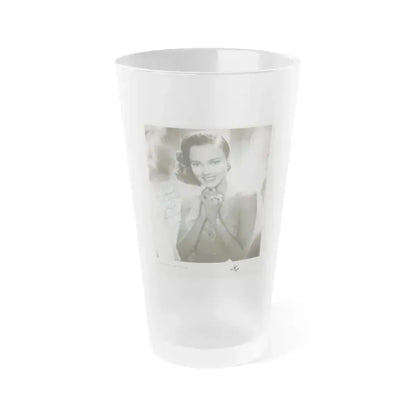 Dorothy Dandridge #53 (Vintage Female Icon) Frosted Pint Glass 16oz 16oz Frosted - Go Mug Yourself