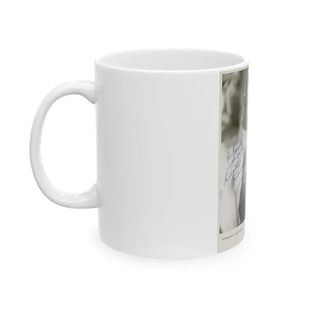 Dorothy Dandridge #53 (Vintage Female Icon) White Coffee Mug - Go Mug Yourself