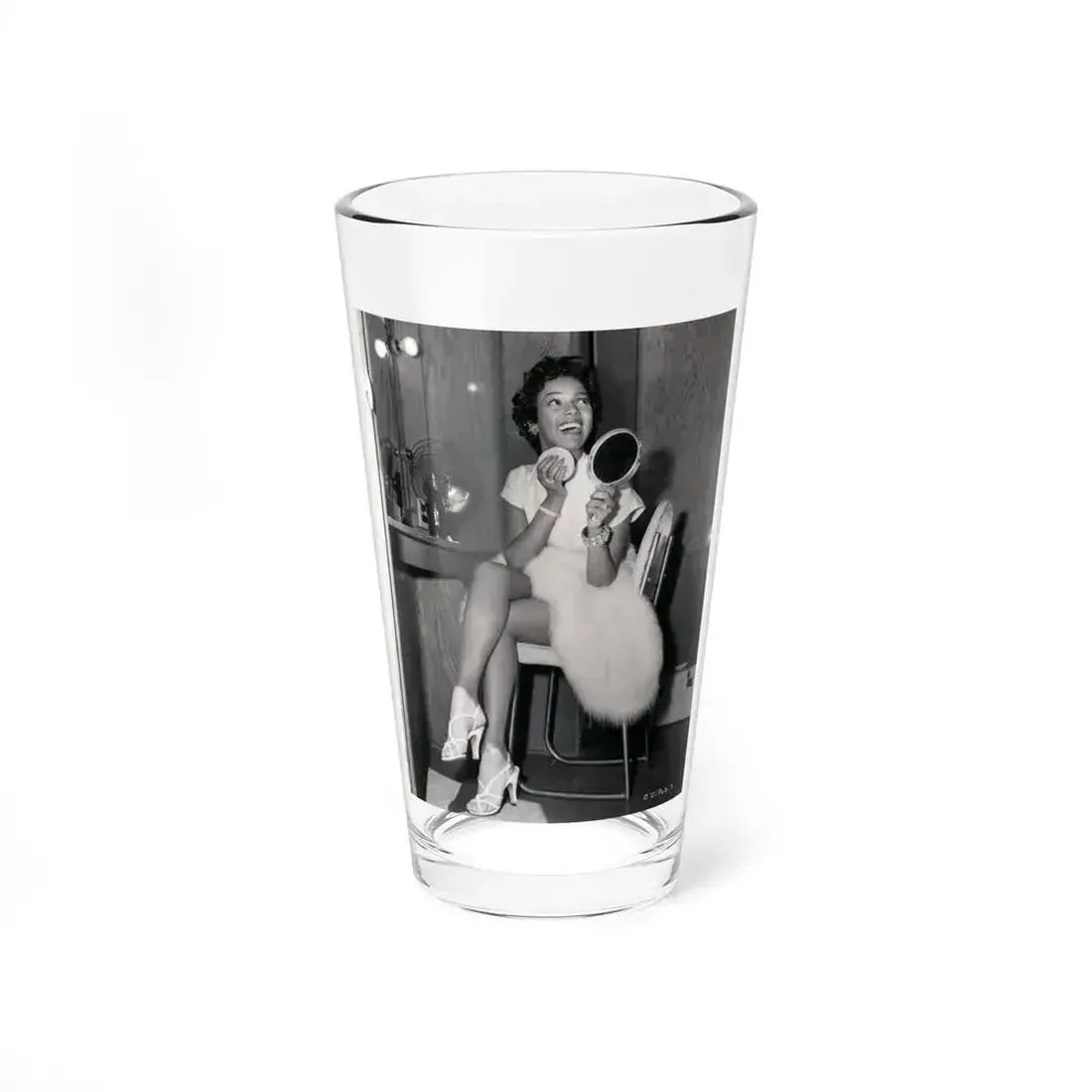Dorothy Dandridge #54 (Vintage Female Icon) Pint Glass 16oz 16oz - Go Mug Yourself