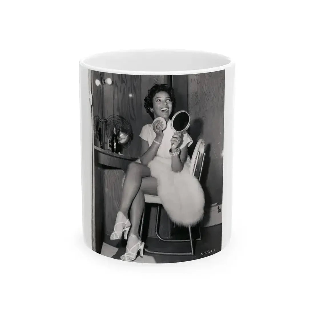 Dorothy Dandridge #54 (Vintage Female Icon) White Coffee Mug 11oz - Go Mug Yourself