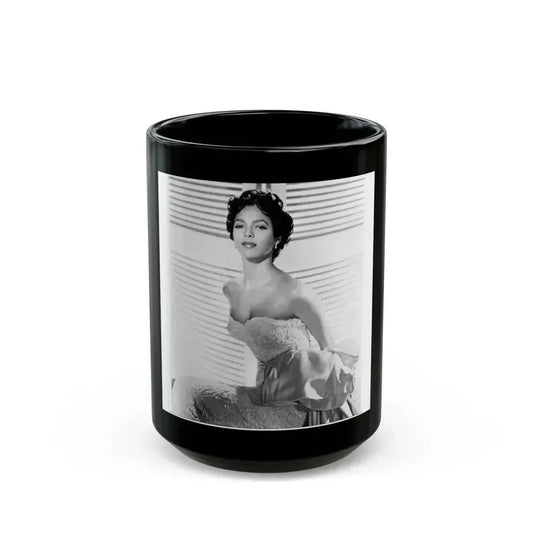 Dorothy Dandridge #71 (Vintage Female Icon) Black Coffee Mug 15oz - Go Mug Yourself