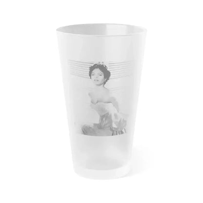 Dorothy Dandridge #71 (Vintage Female Icon) Frosted Pint Glass 16oz 16oz Frosted - Go Mug Yourself