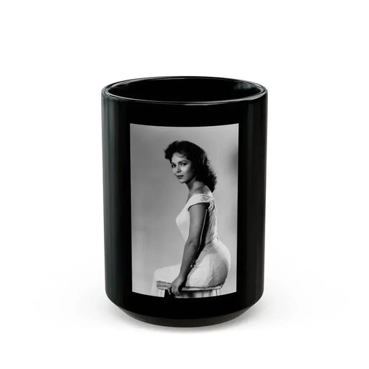 Dorothy Dandridge #72 (Vintage Female Icon) Black Coffee Mug 15oz - Go Mug Yourself