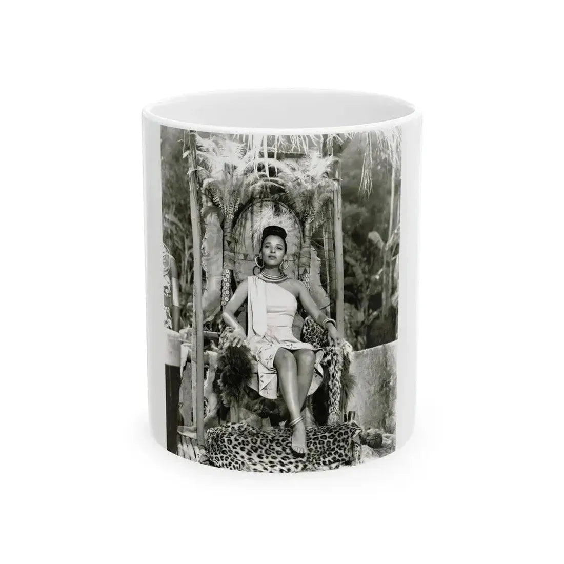 Dorothy Dandridge #75 (Vintage Female Icon) White Coffee Mug 11oz - Go Mug Yourself