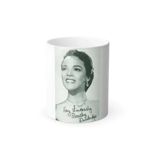 Dorothy Dandridge #83 (Vintage Female Icon) Color Changing Mug 11oz 11oz - Go Mug Yourself