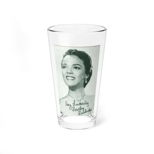 Dorothy Dandridge #83 (Vintage Female Icon) Pint Glass 16oz 16oz - Go Mug Yourself