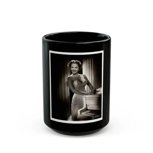 Dorothy Dandridge #89 (Vintage Female Icon) Black Coffee Mug 15oz - Go Mug Yourself