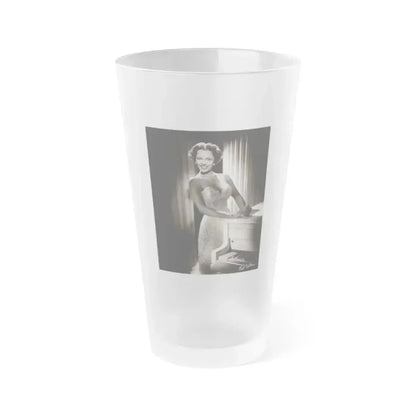 Dorothy Dandridge #89 (Vintage Female Icon) Frosted Pint Glass 16oz 16oz Frosted - Go Mug Yourself