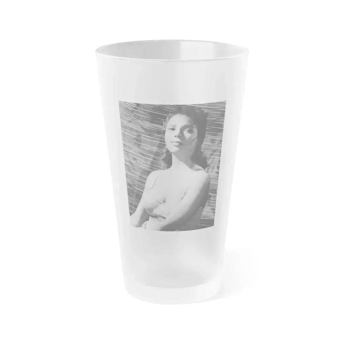 Dorothy Dandridge #91 (Vintage Female Icon) Frosted Pint Glass 16oz 16oz Frosted - Go Mug Yourself