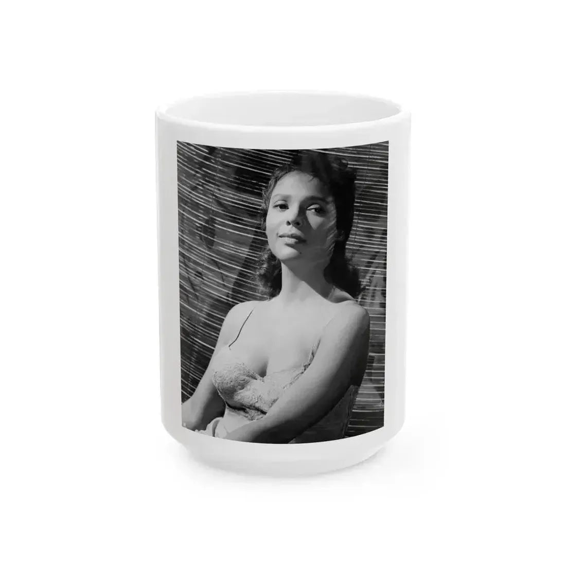Dorothy Dandridge #91 (Vintage Female Icon) White Coffee Mug 15oz - Go Mug Yourself
