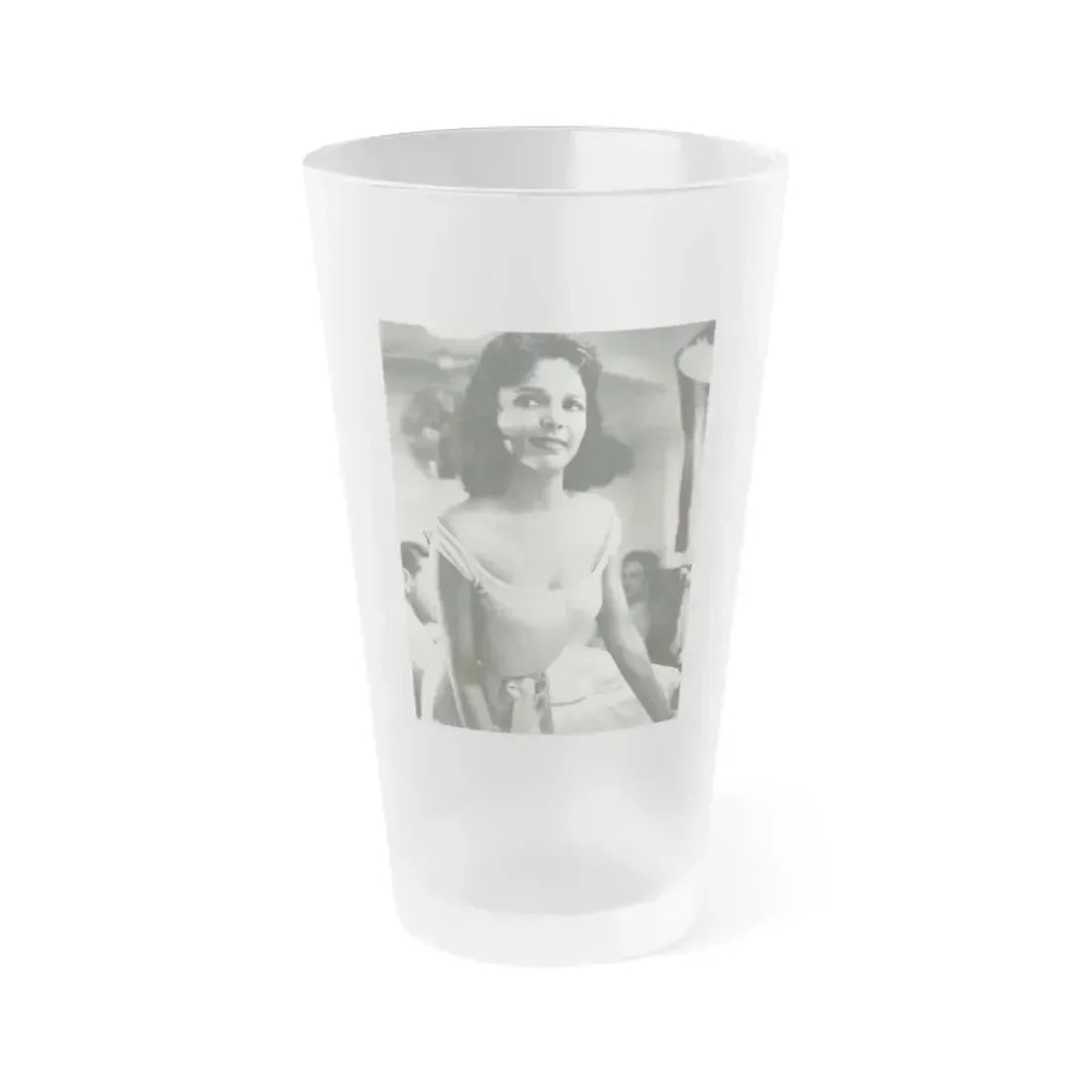 Dorothy Dandridge #92 (Vintage Female Icon) Frosted Pint Glass 16oz 16oz Frosted - Go Mug Yourself
