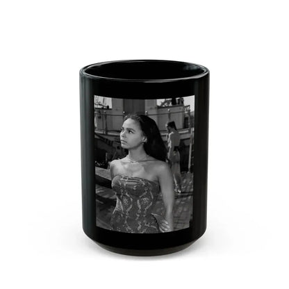 Dorothy Dandridge #93 (Vintage Female Icon) Black Coffee Mug 15oz - Go Mug Yourself