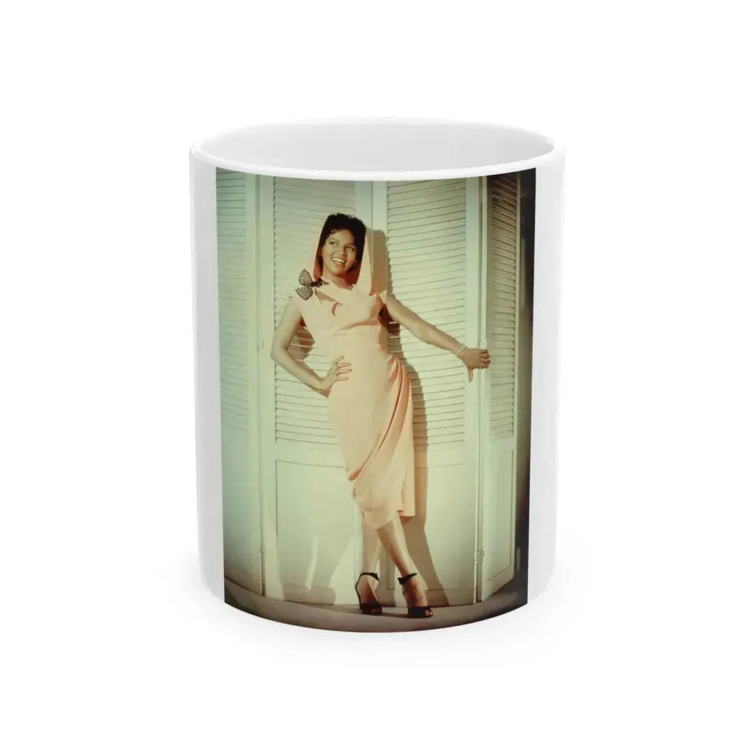 Dorothy Dandridge #96 (Vintage Female Icon) White Coffee Mug 11oz - Go Mug Yourself