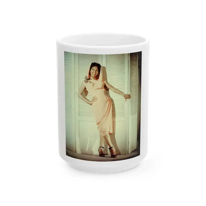 Dorothy Dandridge #96 (Vintage Female Icon) White Coffee Mug 15oz - Go Mug Yourself