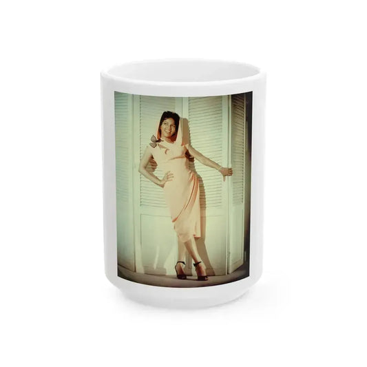 Dorothy Dandridge #96 (Vintage Female Icon) White Coffee Mug 15oz - Go Mug Yourself