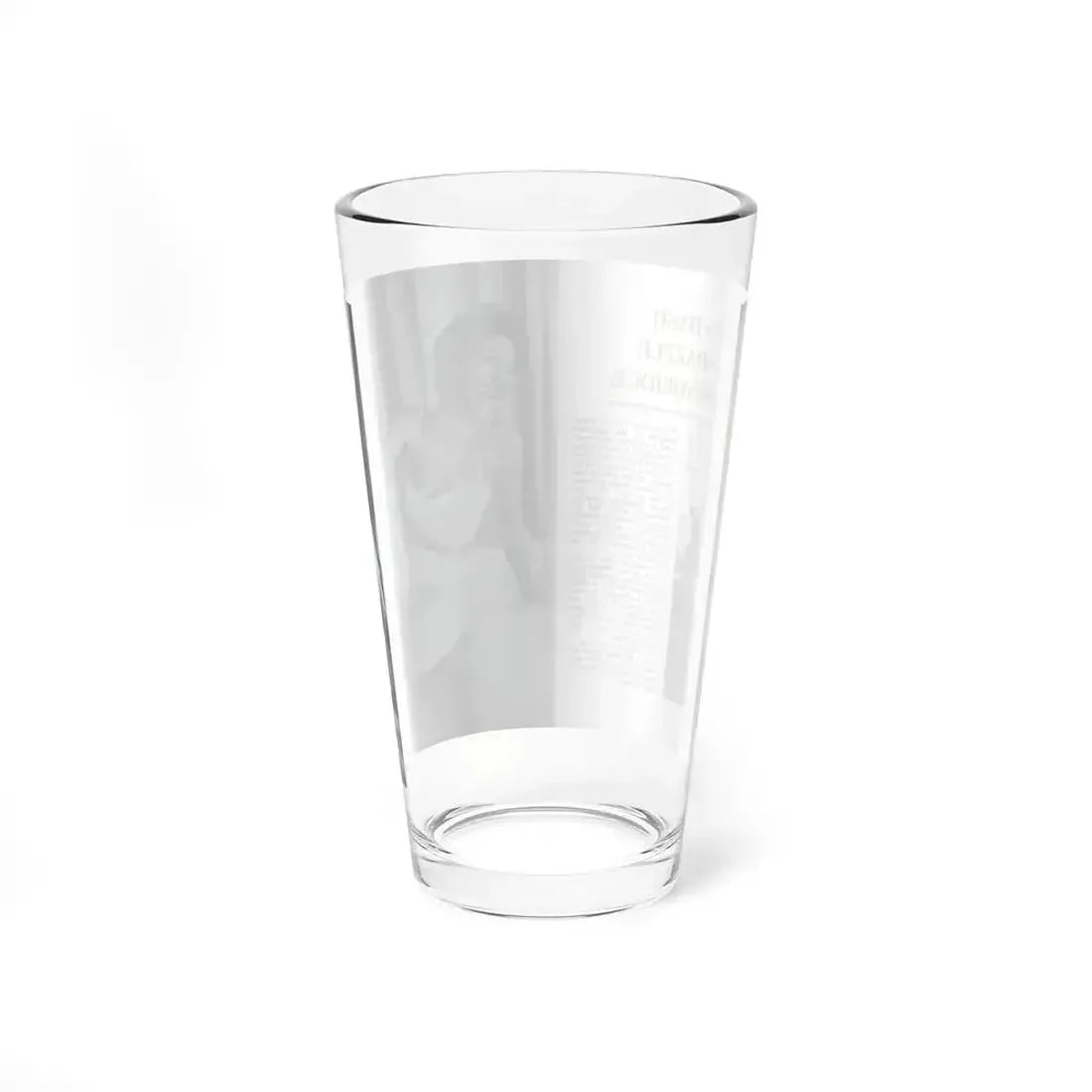 Dorothy Dandridge #97 - Pages 1 & 2 of 8 Featuring, Dorothy with, 2 B&W Photos & Article from Pageant Digest Mag. June '55 (Vintage Female Icon) Pint Glass 16oz - Go Mug Yourself