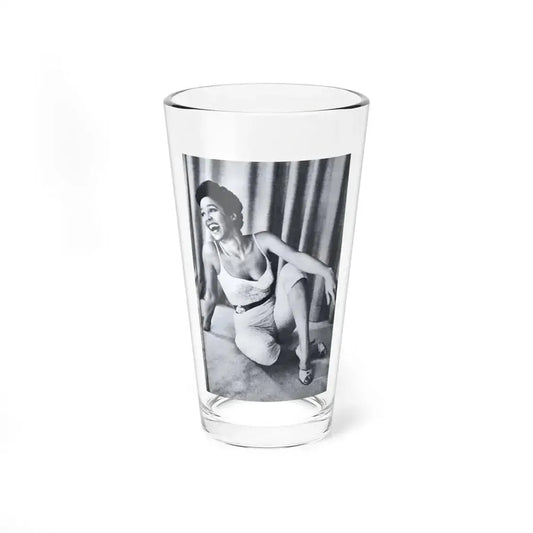 Dorothy Dandridge #97 - Photo on Page 95 cropped from Pageant Digest Mag. June '55 (Vintage Female Icon) Pint Glass 16oz 16oz - Go Mug Yourself