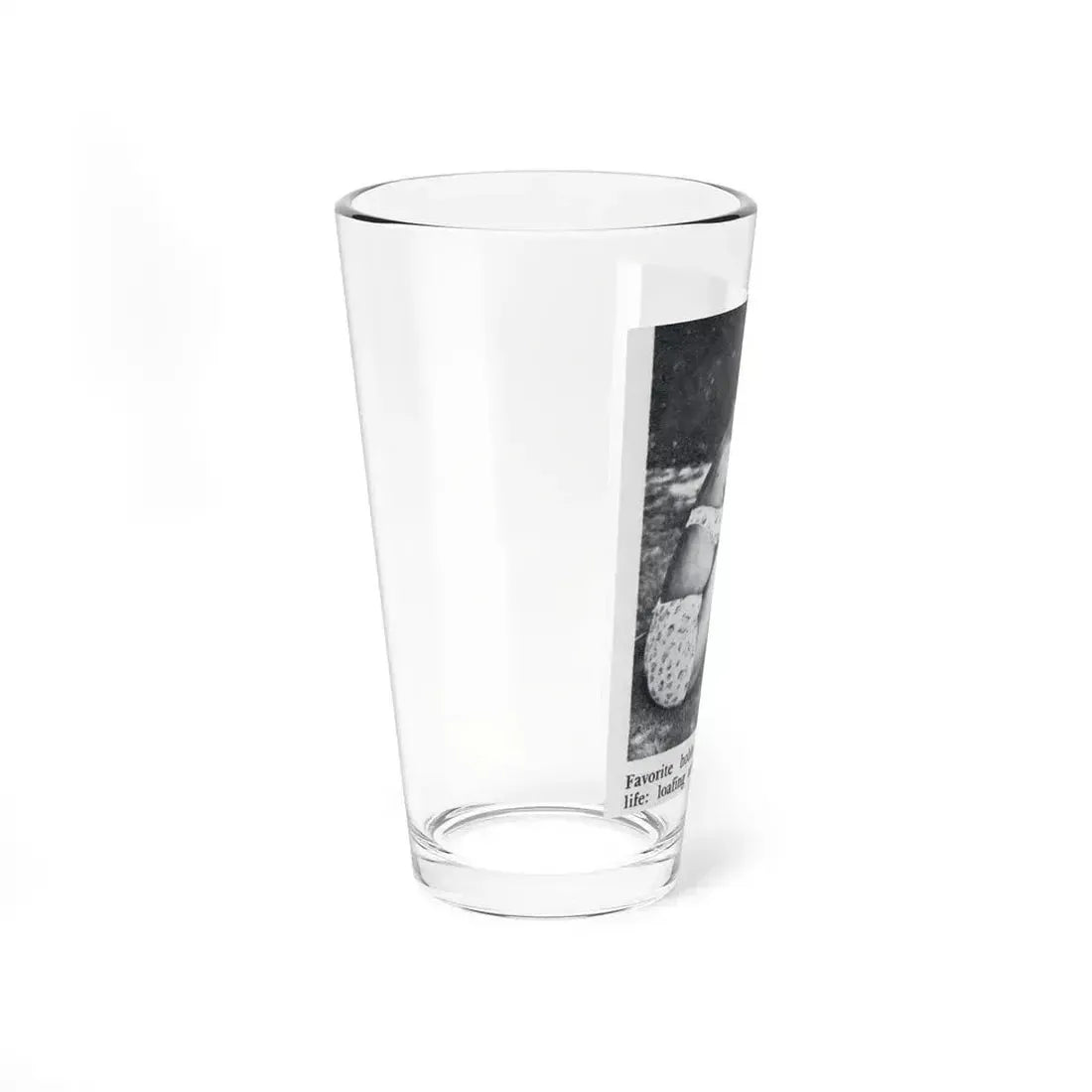 Dorothy Dandridge #99 - Photo 2 on Page 99 cropped from Pageant Digest Mag. June '55 (Vintage Female Icon) Pint Glass 16oz - Go Mug Yourself