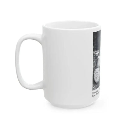 Dorothy Dandridge #99 - Photo 2 on Page 99 cropped from Pageant Digest Mag. June '55 (Vintage Female Icon) White Coffee Mug - Go Mug Yourself