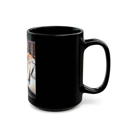 Dorothy Malone #05 2 (Vintage Female Icon) Black Coffee Mug - Go Mug Yourself
