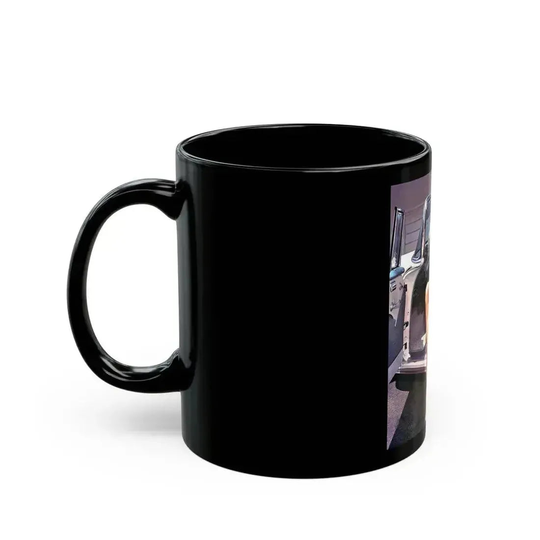Dorothy Malone #05 2 (Vintage Female Icon) Black Coffee Mug - Go Mug Yourself