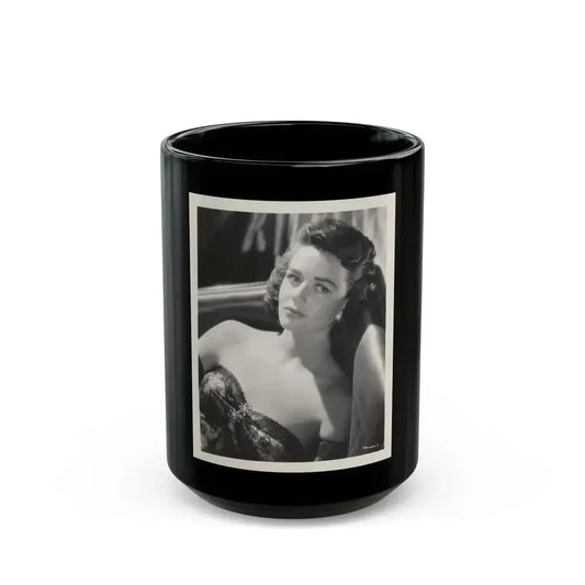 Dorothy Malone #129 (Vintage Female Icon) Black Coffee Mug 15oz - Go Mug Yourself