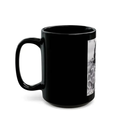 Dorothy Malone #131 (Vintage Female Icon) Black Coffee Mug - Go Mug Yourself