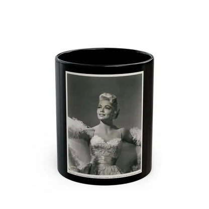 Dorothy Malone #137 (Vintage Female Icon) Black Coffee Mug 11oz - Go Mug Yourself