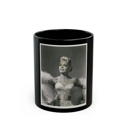 Dorothy Malone #137 (Vintage Female Icon) Black Coffee Mug 11oz - Go Mug Yourself