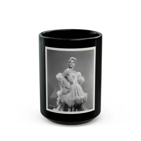 Dorothy Malone #141 (Vintage Female Icon) Black Coffee Mug 15oz - Go Mug Yourself