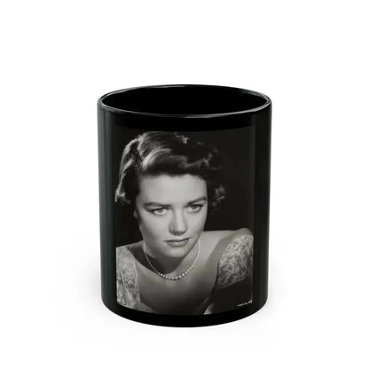 Dorothy Malone #152 (Vintage Female Icon) Black Coffee Mug 11oz - Go Mug Yourself