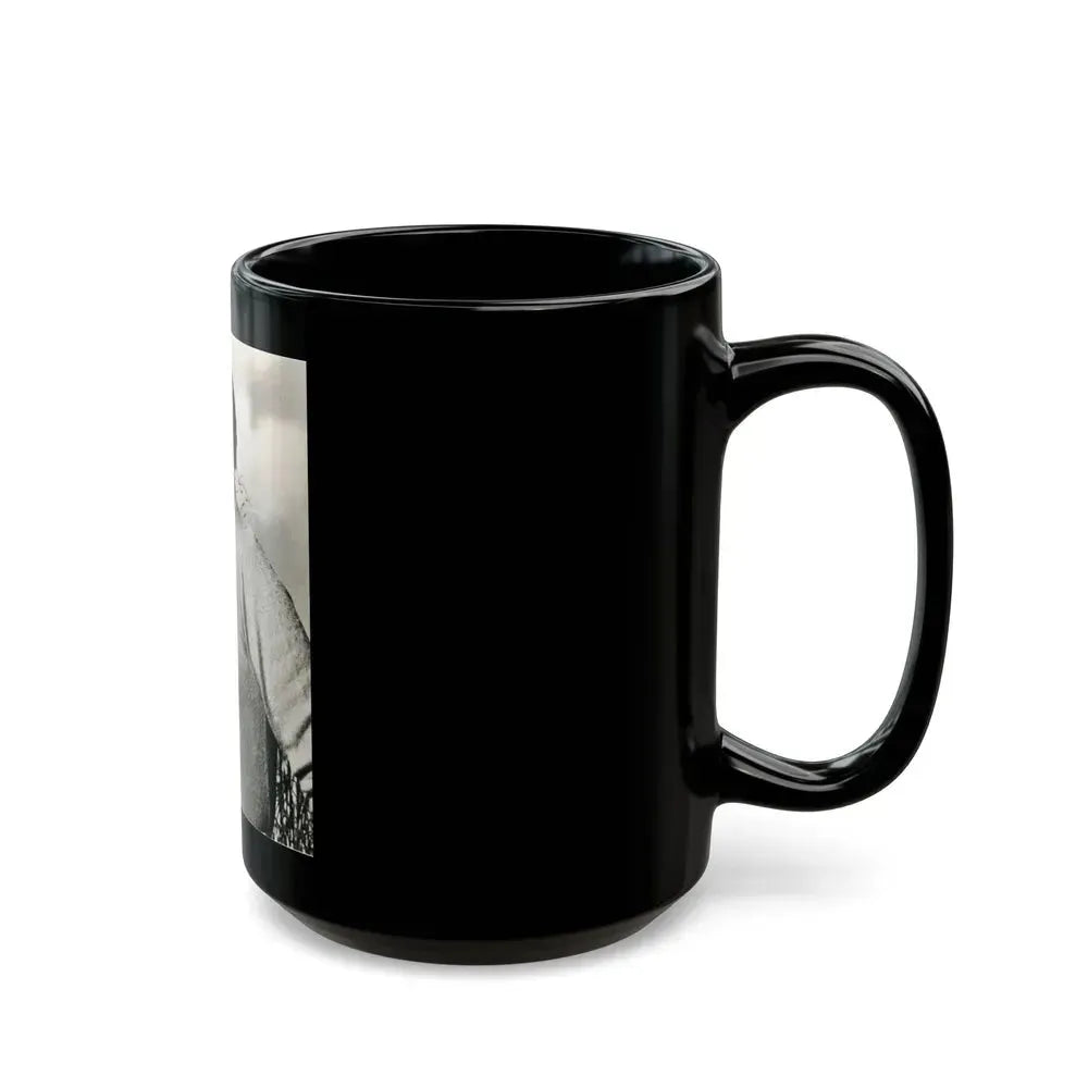 Dorothy Malone #153 (Vintage Female Icon) Black Coffee Mug - Go Mug Yourself