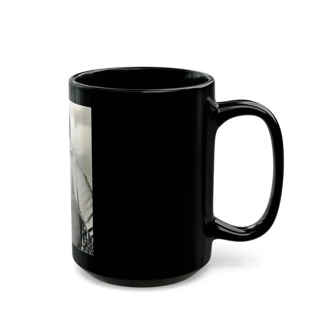 Dorothy Malone #153 (Vintage Female Icon) Black Coffee Mug - Go Mug Yourself